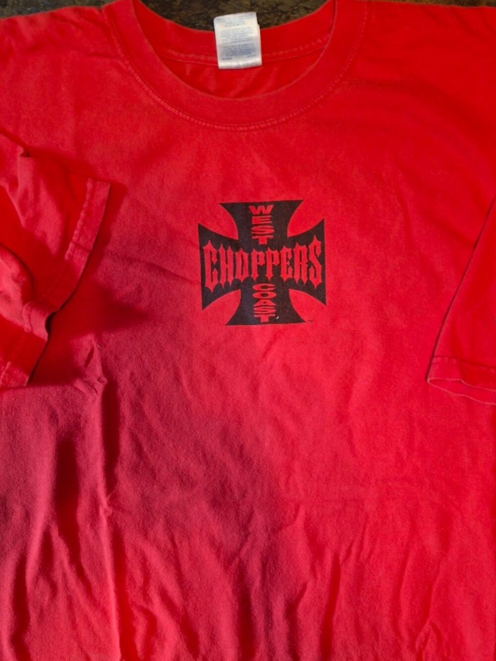 Mega Rare*West Coast Choppers* CFL* Cash Only F&*K You Shirt 2000 OOP XXL
